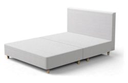 Silentnight Studio Simple Double Bed Frame - Natural.